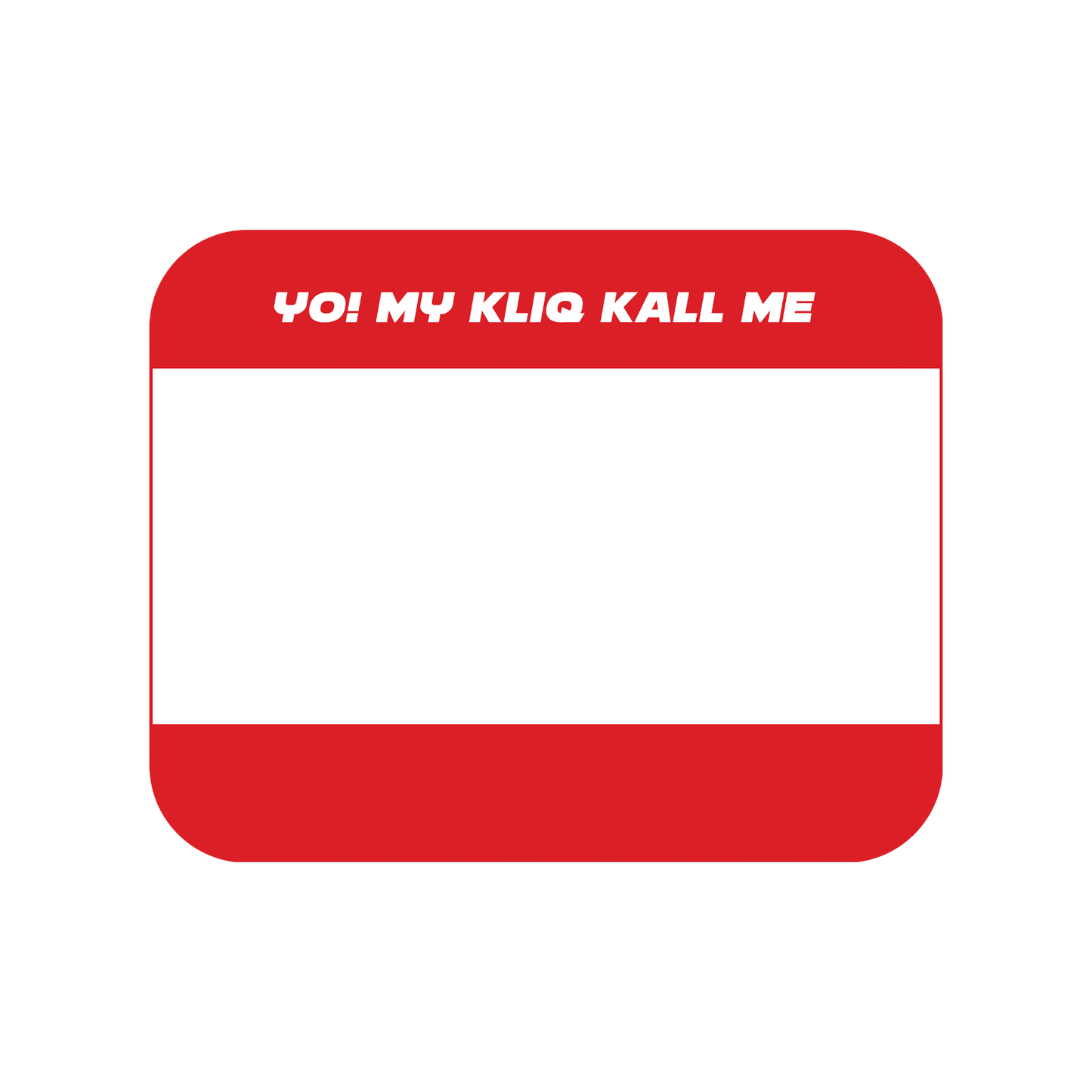KLiQ STIQER TEE V.1